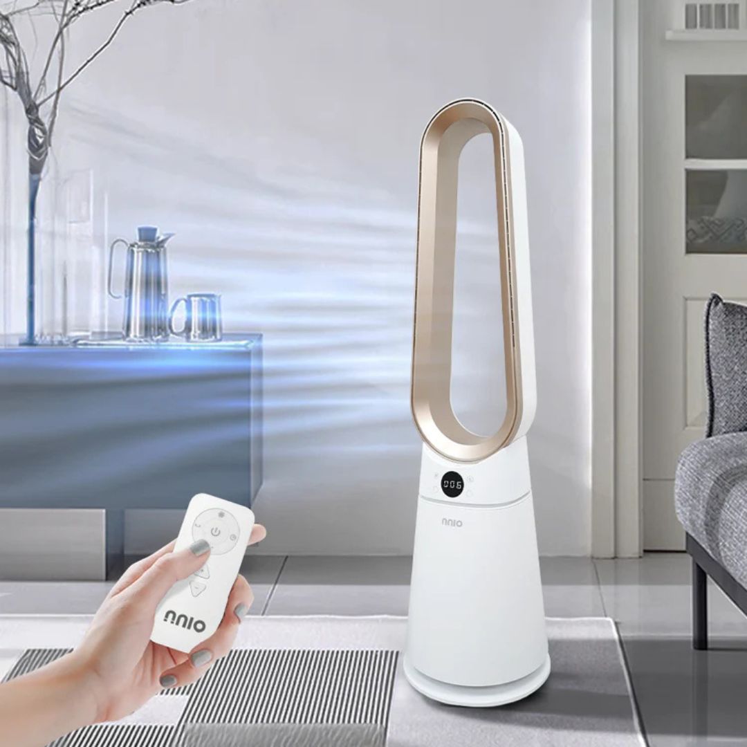 NNIO BLDC Bladeless Fan With Remote