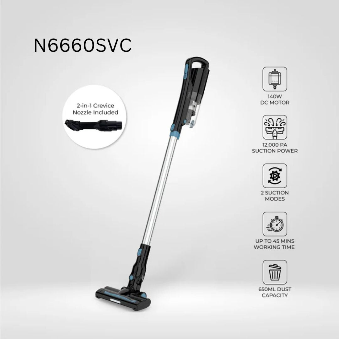 NNIO 2 In 1 Cordless Stick Vacuum