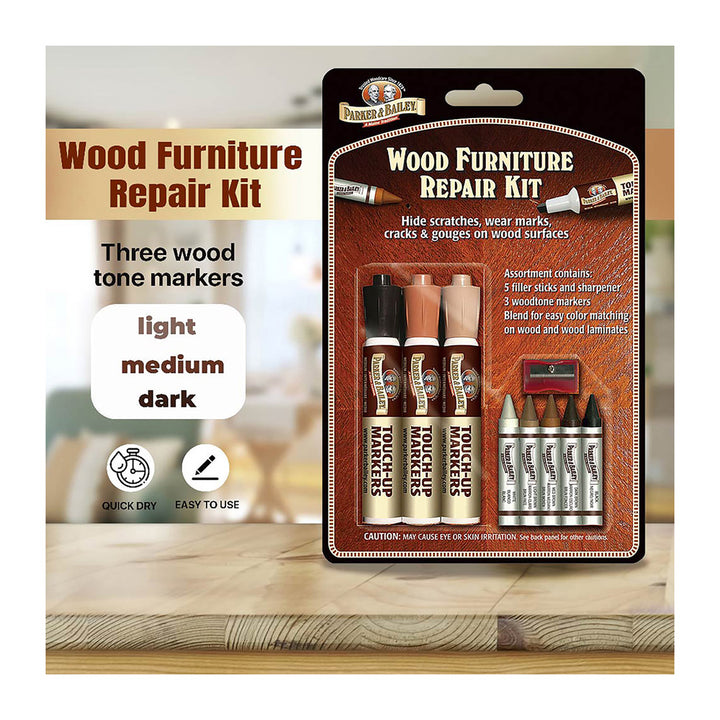 Parker & Bailey Furniture Repair Kit