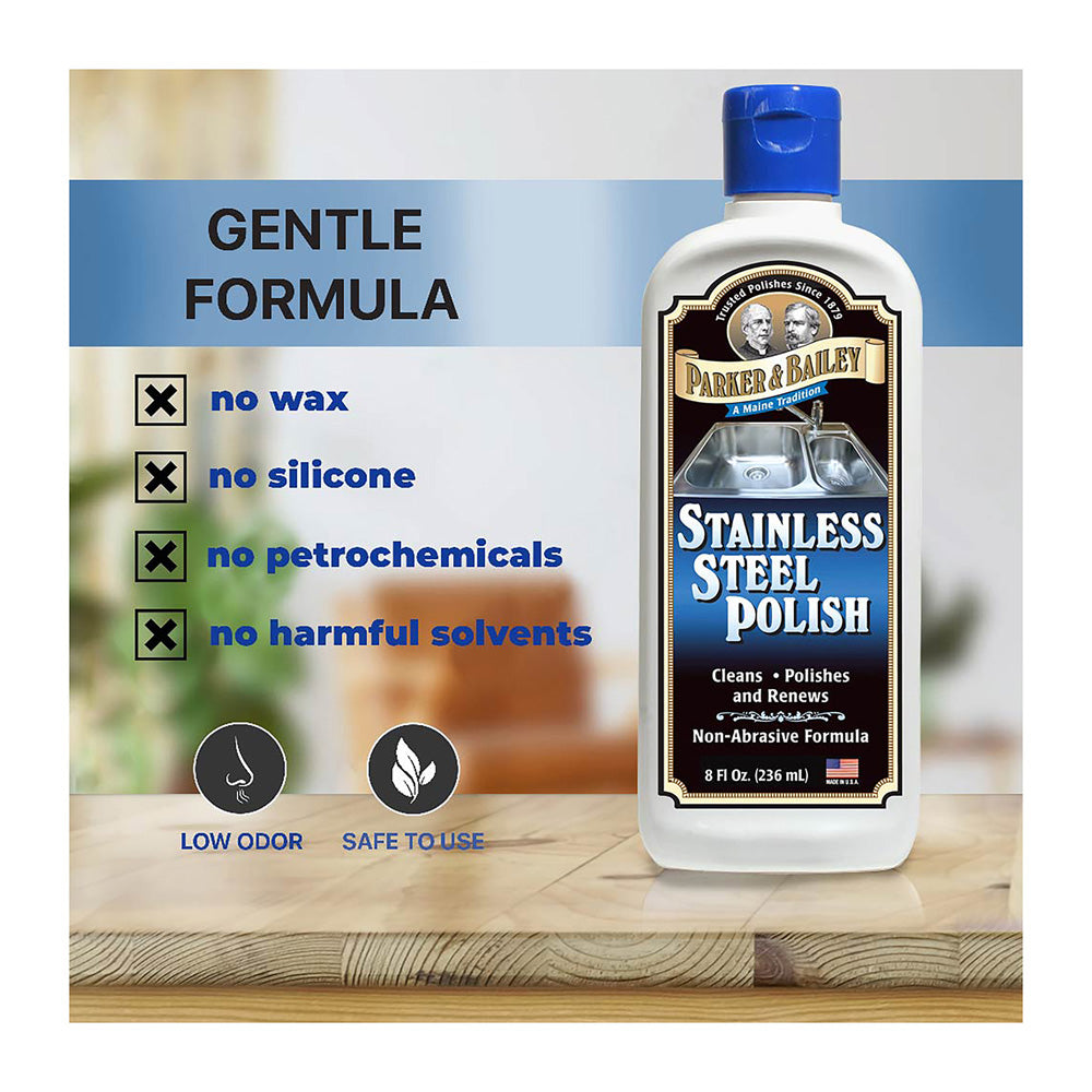 Parker & Bailey Stainless Steel Polish - 236ml