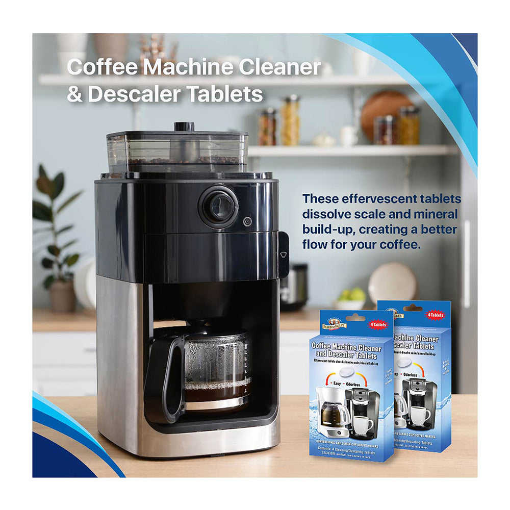 Parker & Bailey Coffee Machine Cleaner & De-Scaler Tablet