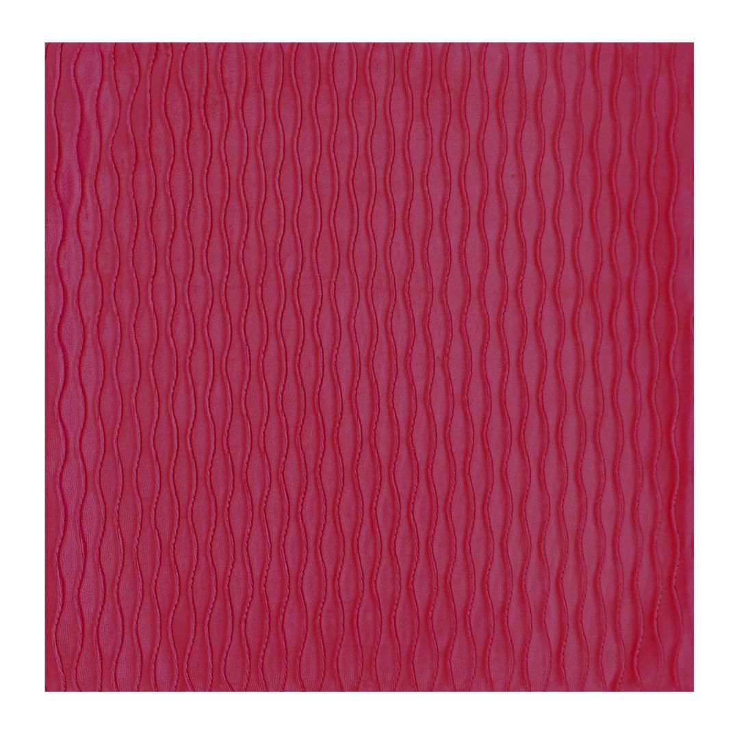 Rapee Pleats Velvet Foil Solid Cushion Cover