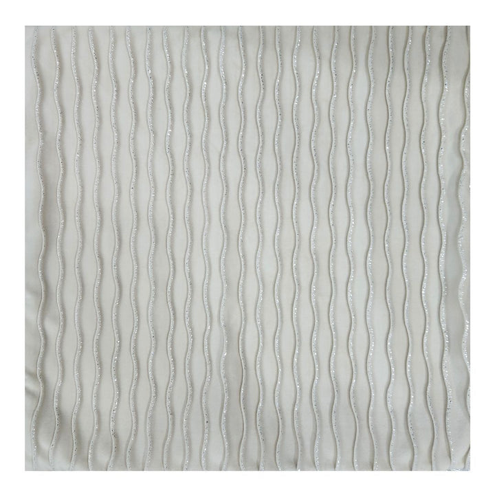 Rapee Pleats Velvet Foil Solid Oblong Cover