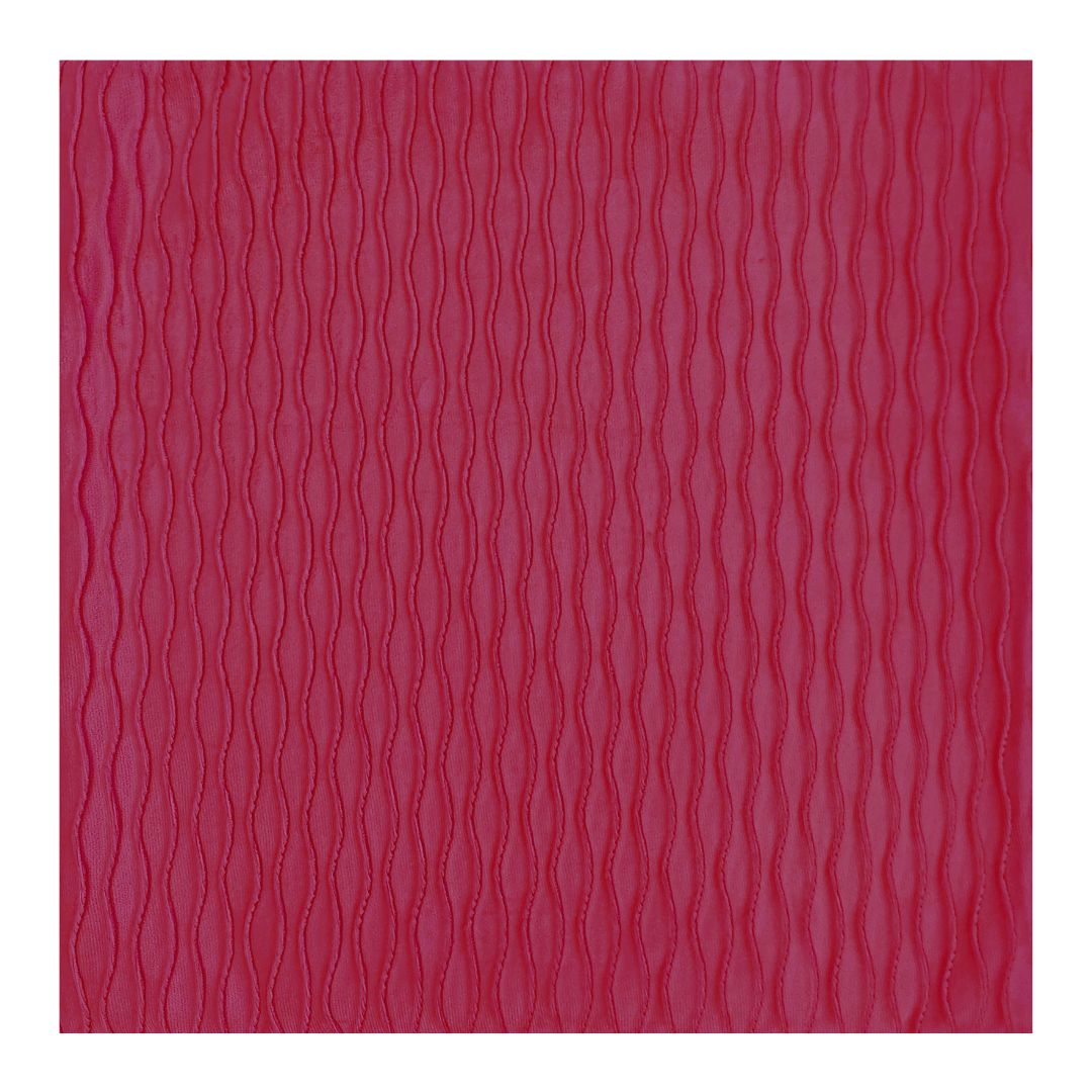 Rapee Pleats Velvet Foil Solid Oblong Cover