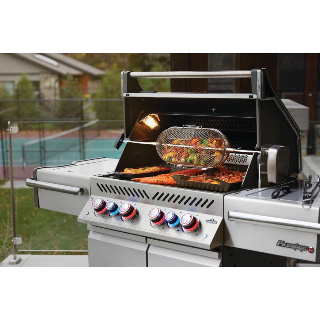 Napoleon Prestige Pro Gas Grill with Rear & Side Infrared Burner