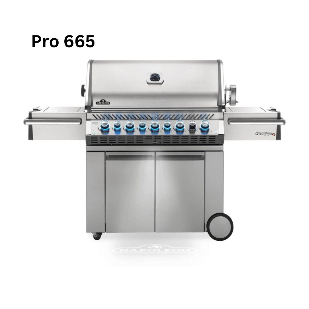 Napoleon Prestige Pro Gas Grill with Rear & Side Infrared Burner