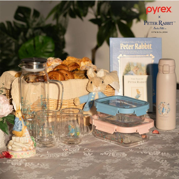 Pyrex x Peter Rabbit 680Ml One Touch Stainless Steel Double Vacuum Thermal Bottle