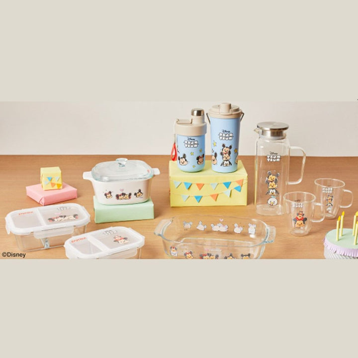 Pyrex X Tsum Tsum 2pc 320Ml Double Wall Glass Set