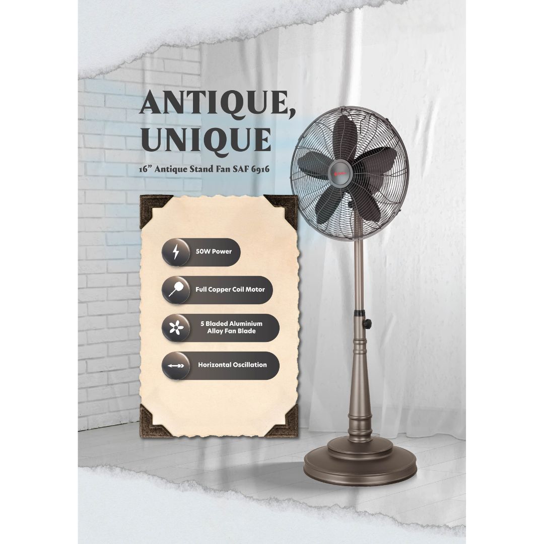 Sona Antique Desk Fan
