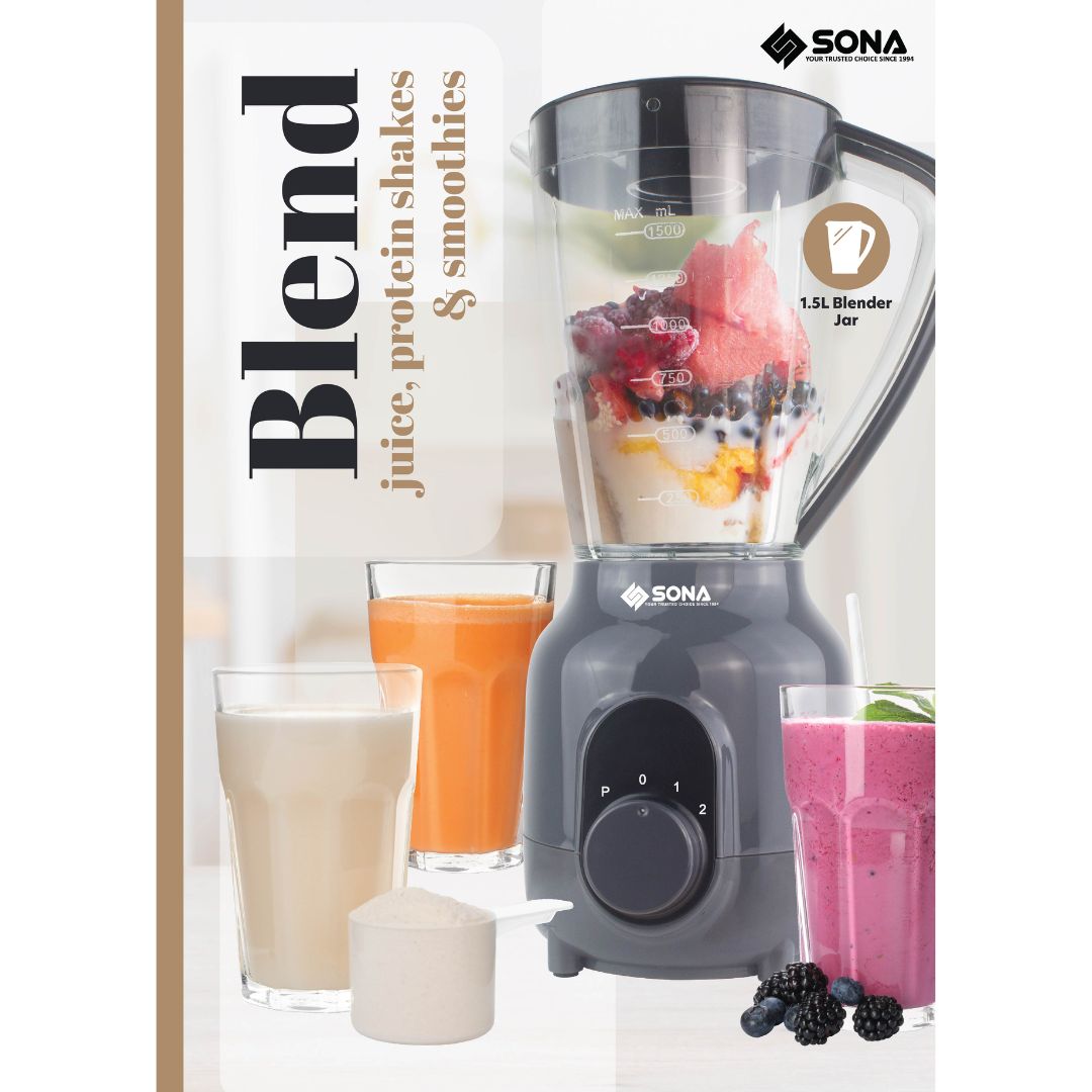 Sona 1.5L 2 In 1 Blender