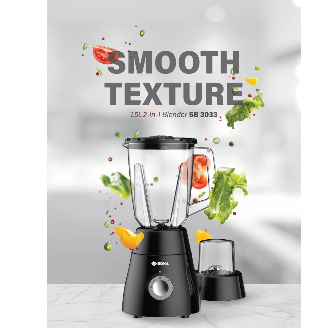 Sona1.5L 2-In-1 Blender