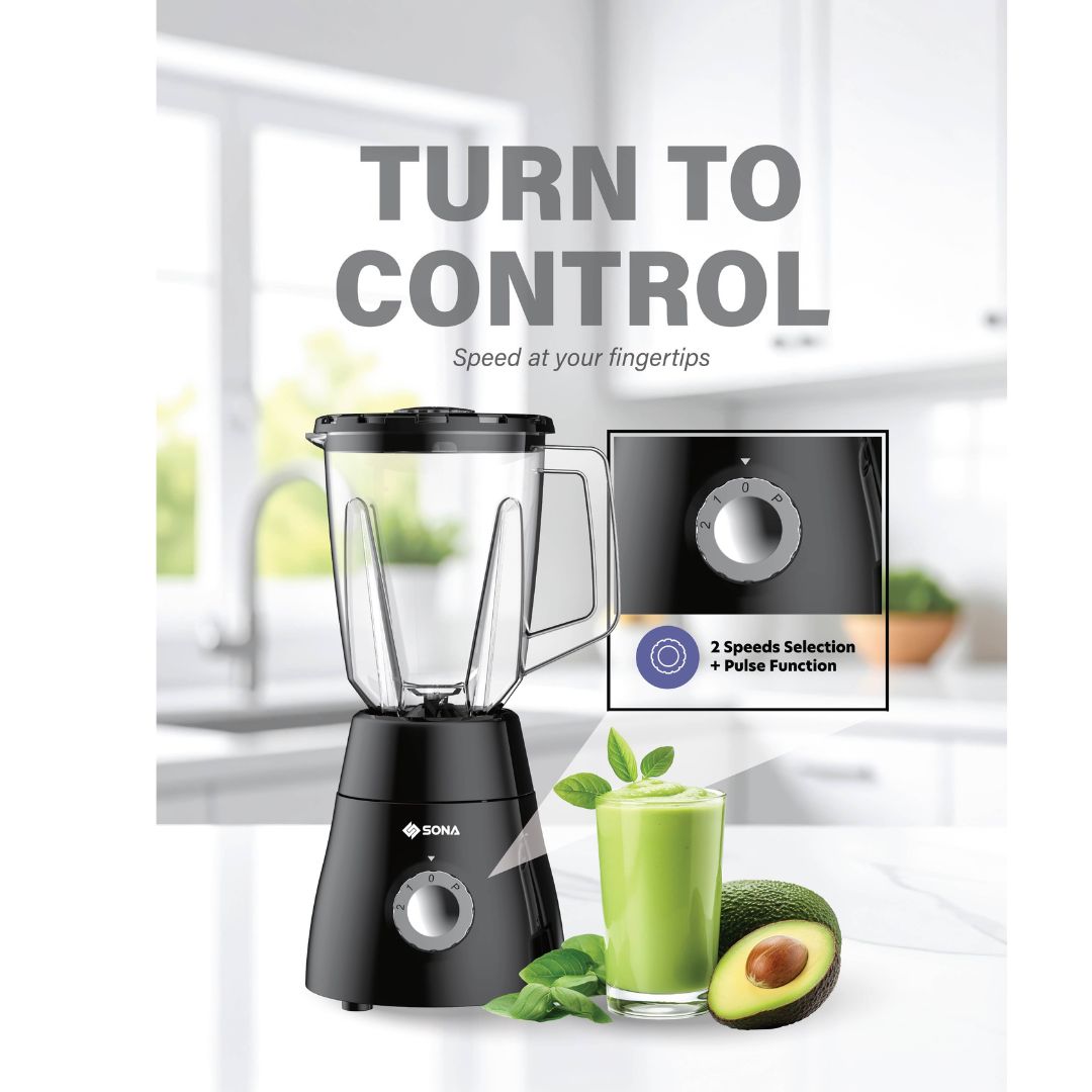 Sona1.5L 2-In-1 Blender