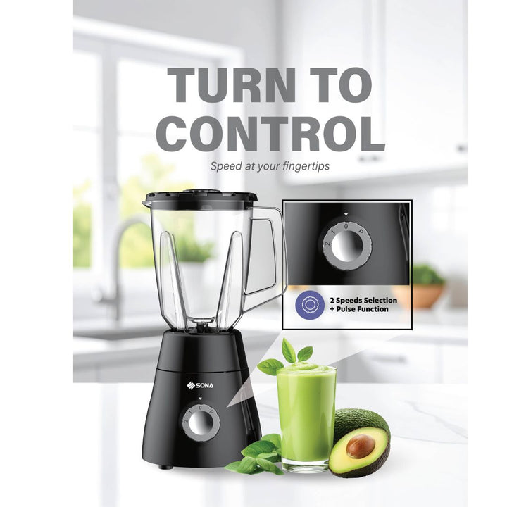 Sona1.5L 2-In-1 Blender