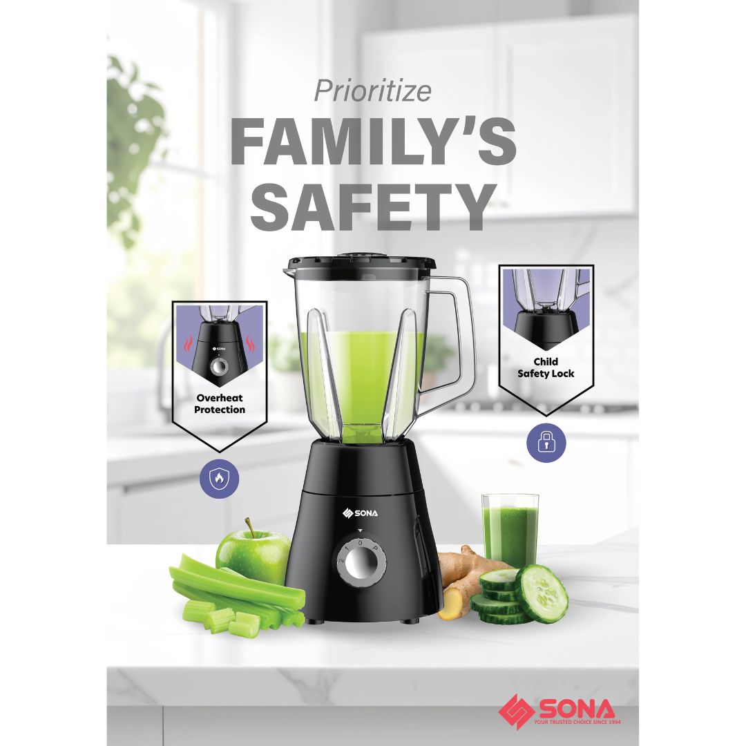 Sona1.5L 2-In-1 Blender