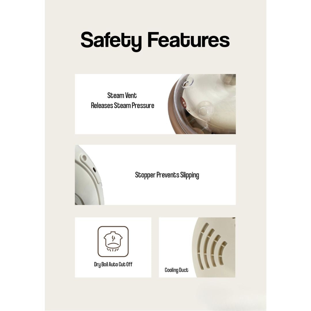 Sona 2.5 L Double Boiler