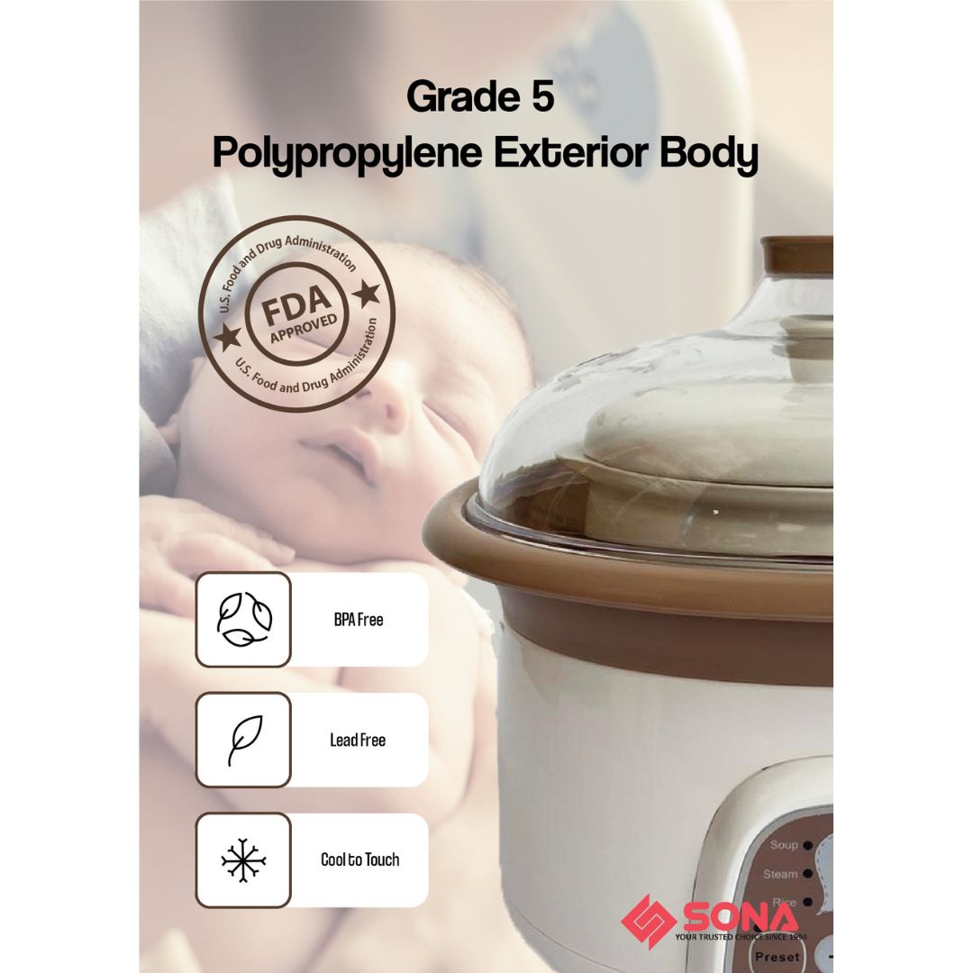 Sona 2.5 L Double Boiler