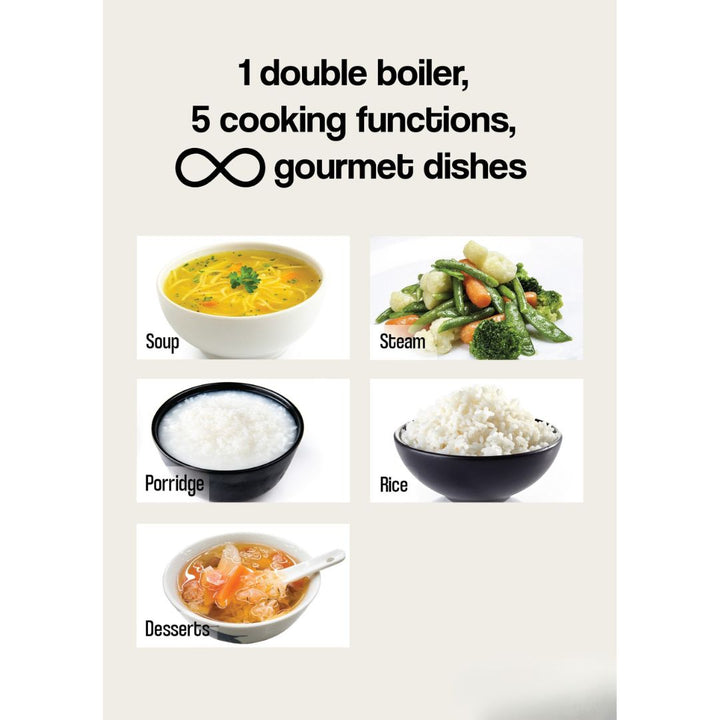 Sona 2.5 L Double Boiler