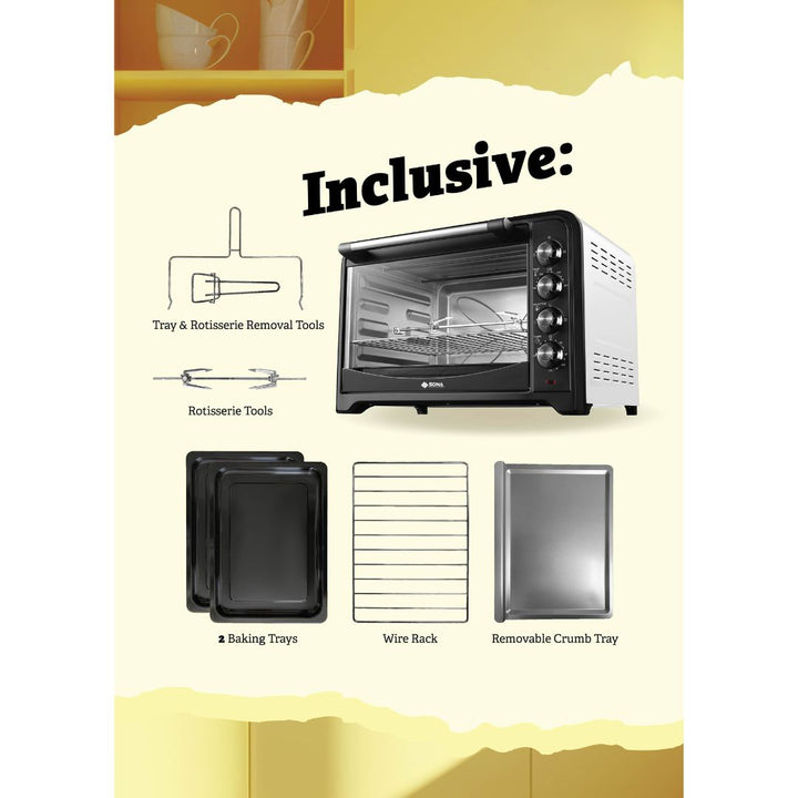 Sona 70L Electric Oven