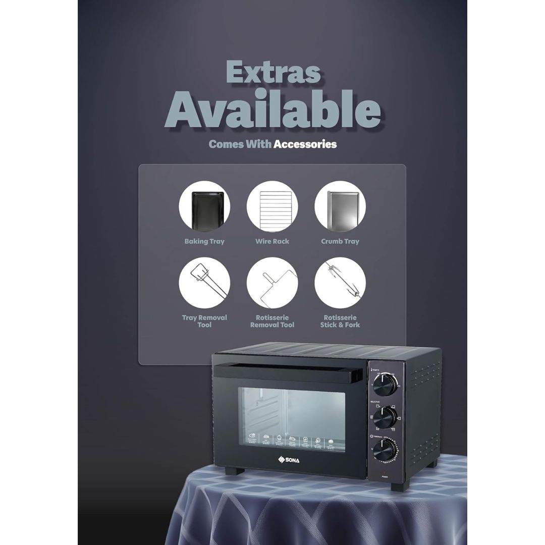Sona 28L Electric Oven