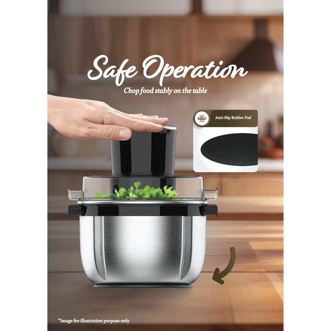 Sona Stainless Steel Food Chopper