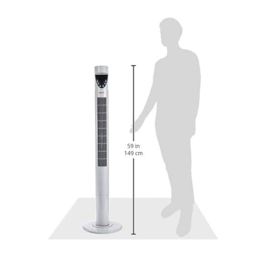 Sona 47" Remote Slim Tower Fan