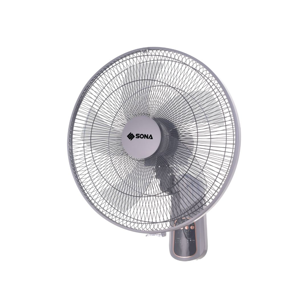 Sona 16” Remote Dc Wall Fan