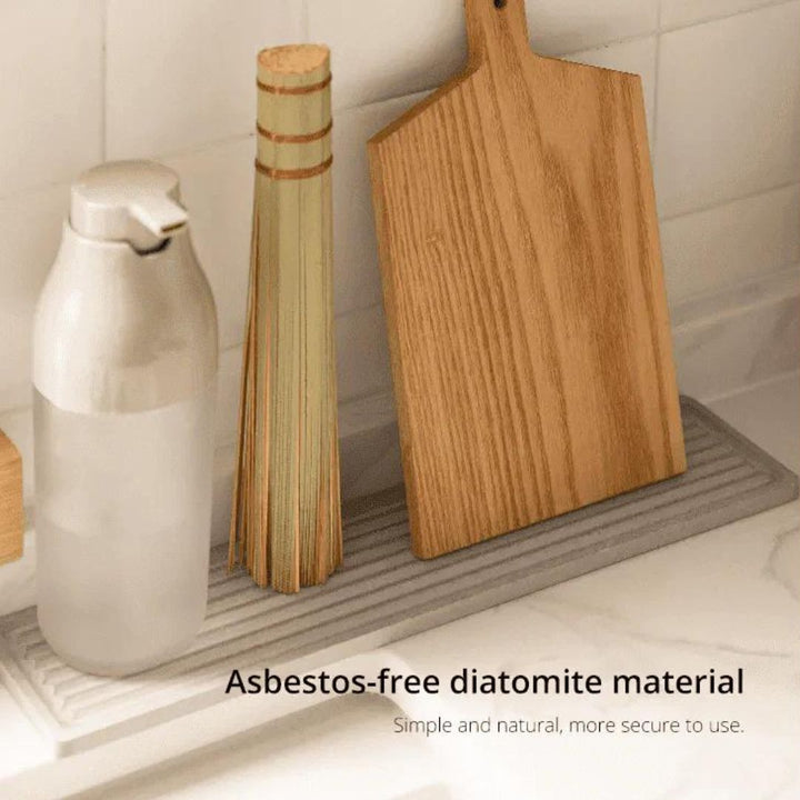 Shimoyama Diatomite Absorbent Mat - Grey