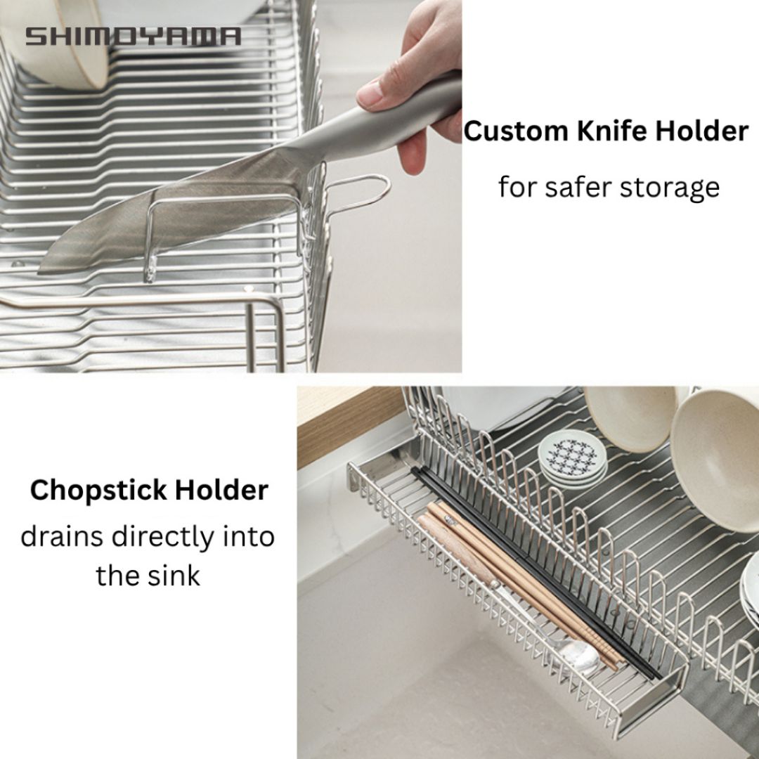 Shimoyama Stainless Steel Sink Drainer Rack