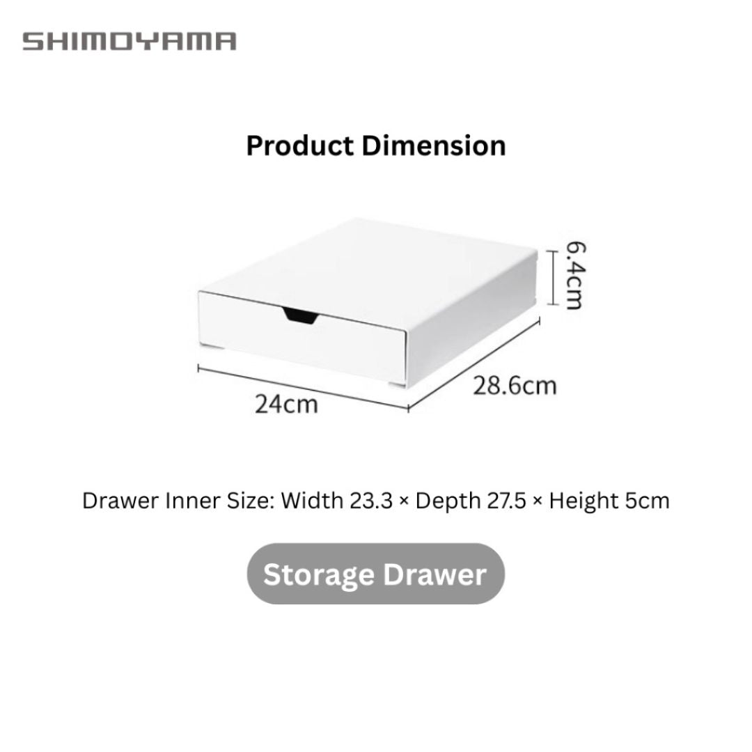 Shimoyama Kitchen Storage Sand with Drawer | Minimalist Drawer Storage Stand