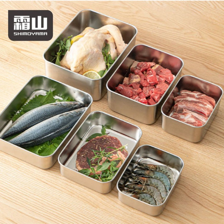 Shimoyama Stainless Steel Food Box