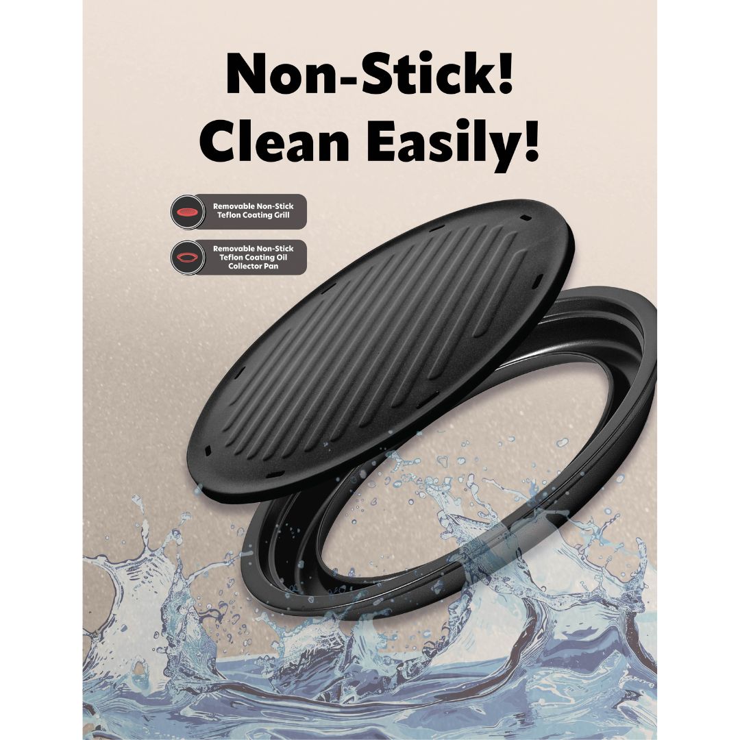 Sona 2-In-1 Infrared Ceramic Cooker Grill