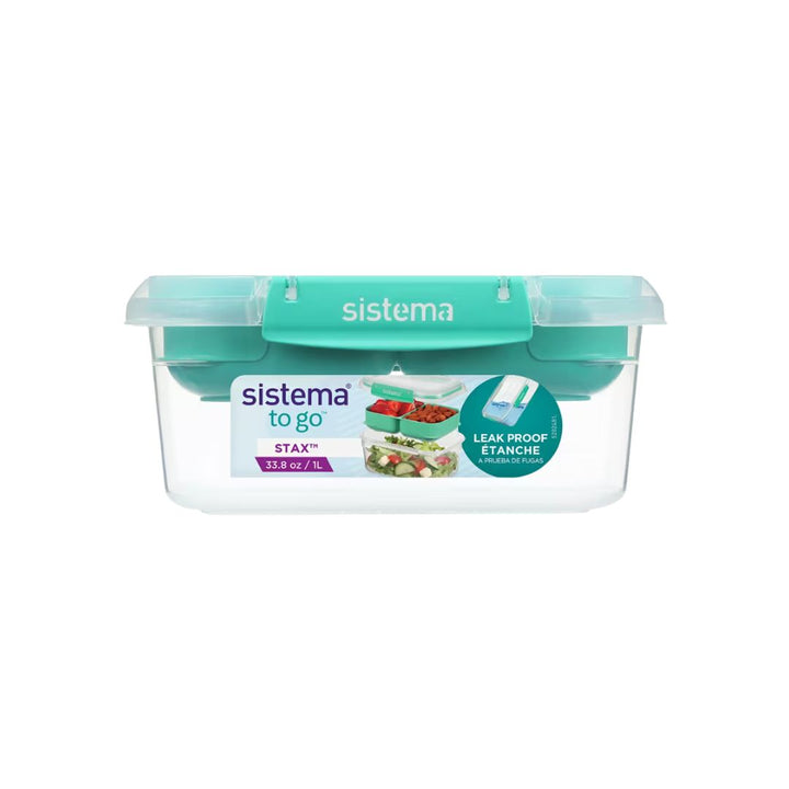 Sistema 1L Rectangle Stax To Go