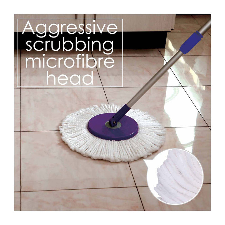 White Magic Microfibre Extra Power Mop Head