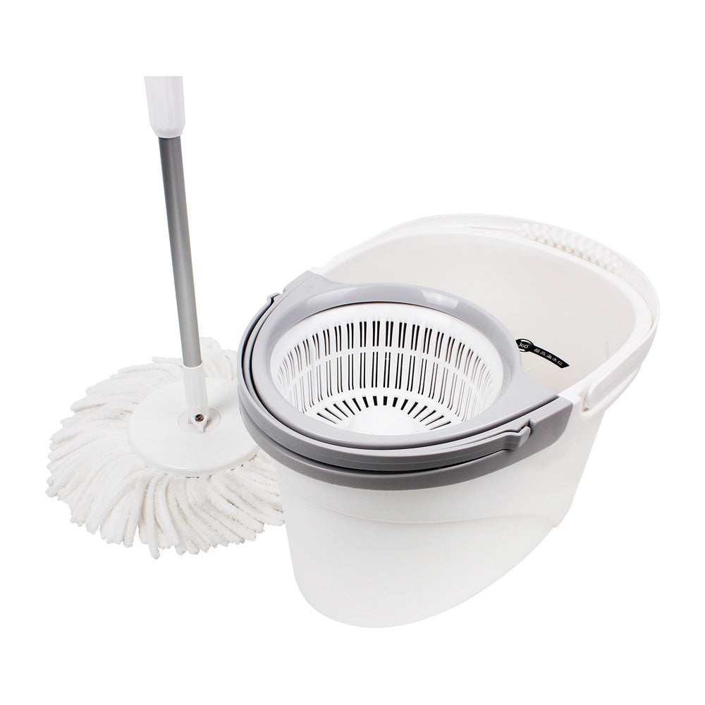 White Magic Pure Spin Mop Set (2 Heads with no Extension)