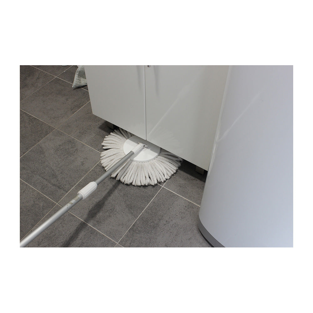 White Magic Pure Spin Mop Set (2 Heads with no Extension)