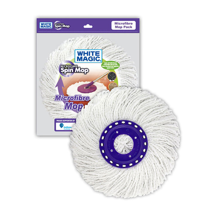 White Magic Microfibre Mop Head