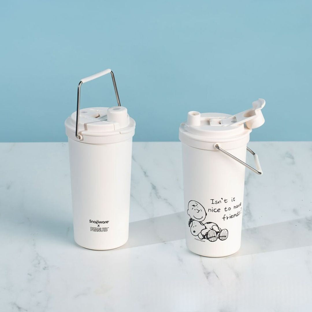 Snapware x Peanuts Snoopy Bold 800ml Vacuum Flask with Handle