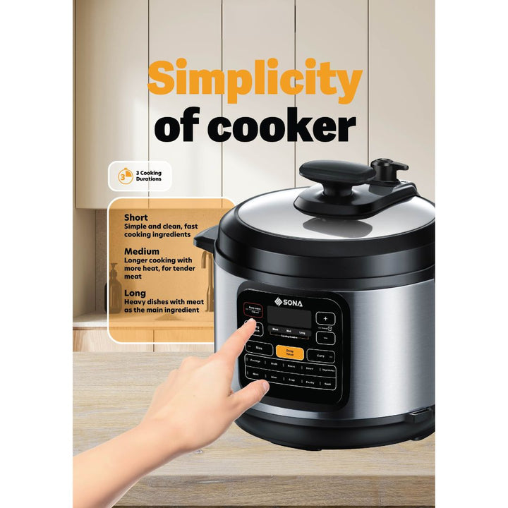 Sona 6.0L Pressure Cooker