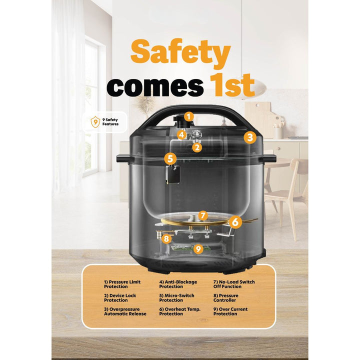 Sona 6.0L Pressure Cooker