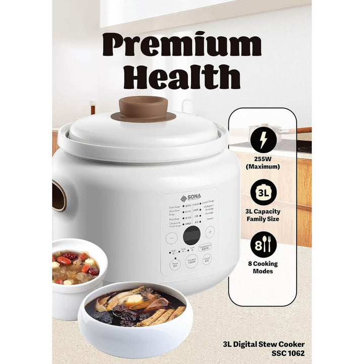 Sona Digital Stew Cooker