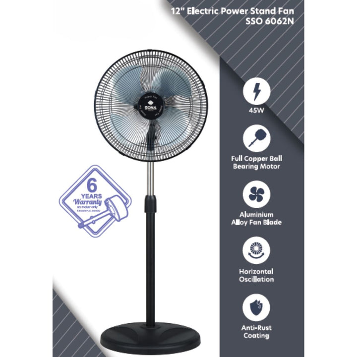 Sona Oscillator Power Stand Fan