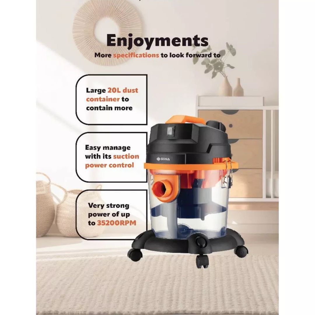 Sona Water Filtration Vacuum Cleaner