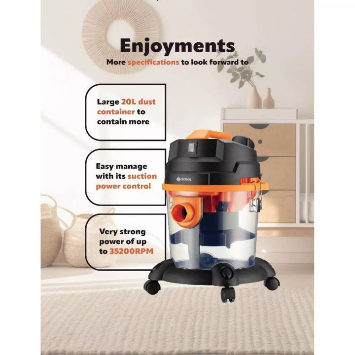 Sona Water Filtration Vacuum Cleaner