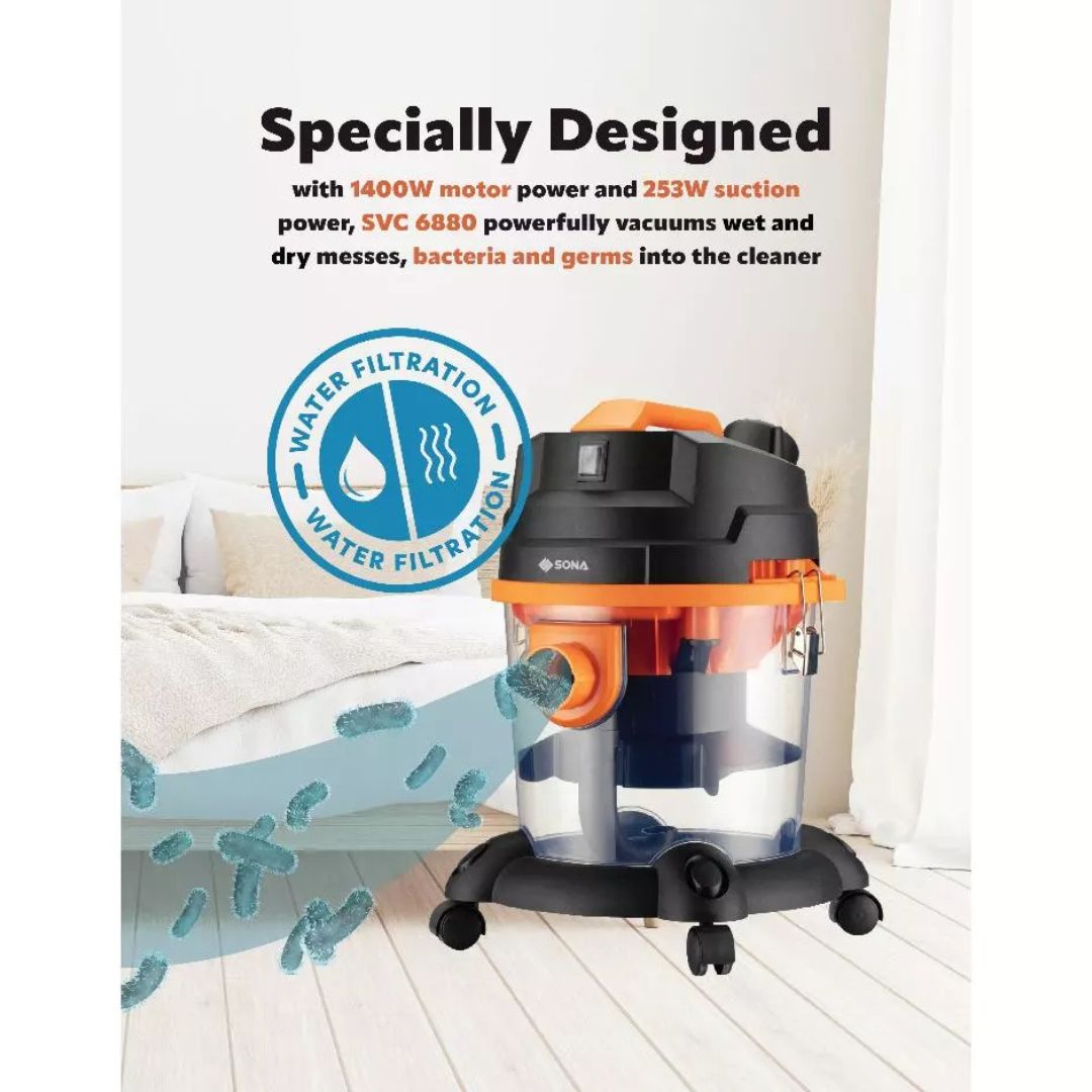 Sona Water Filtration Vacuum Cleaner
