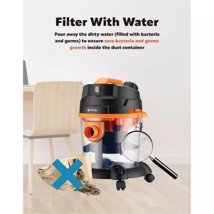Sona Water Filtration Vacuum Cleaner