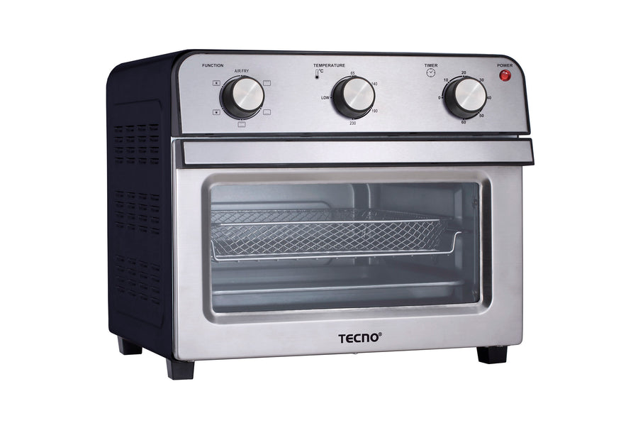 Air Fryer — Silver — 26L, 1500W; Air-fry, Bake, Broil, Toast, Oven, & Toaster