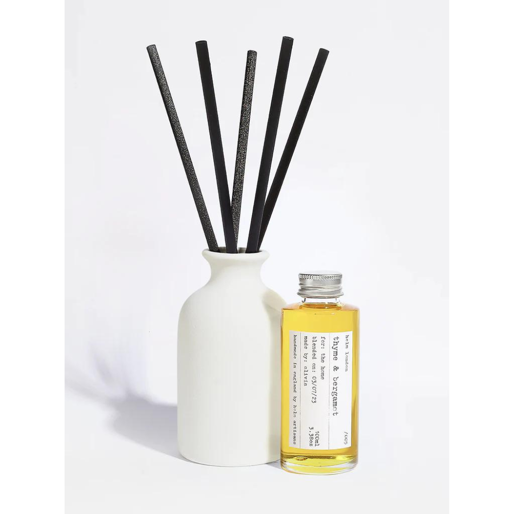 Helm London Thyme & Bergamot Ceramic Reed Diffuser