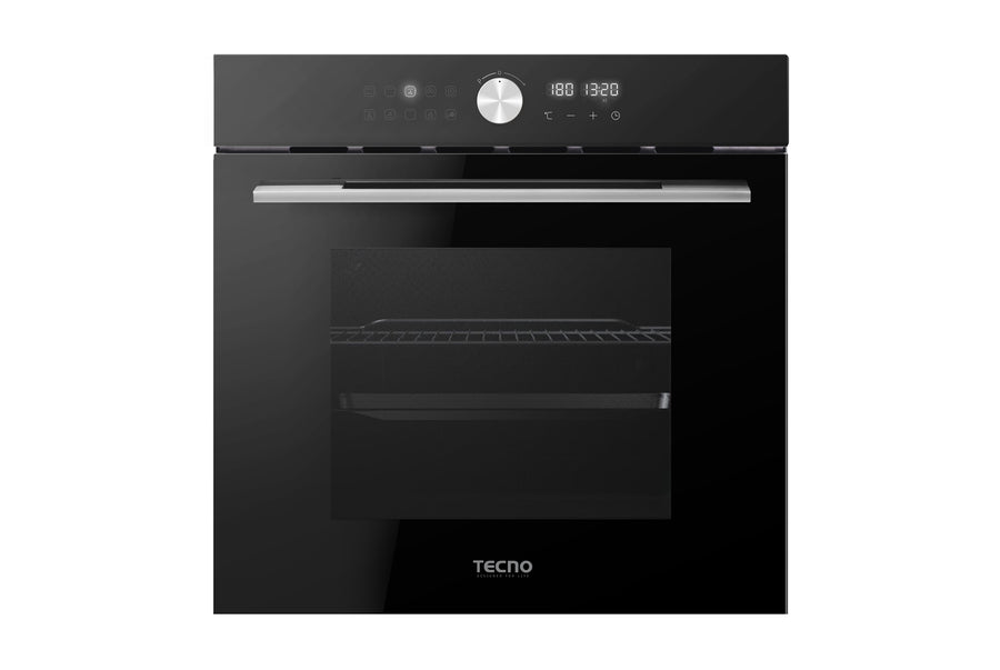 Built-In Oven — Full Black — 73L, 11 Functions, Pyrolytic Cleaning, Touch Control, 15Amp