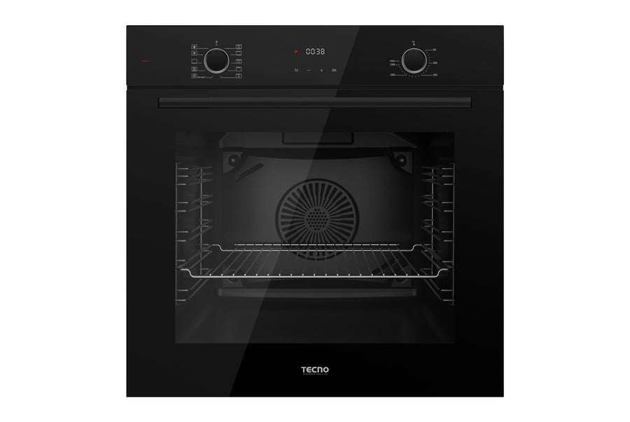 Built-In Oven — Full Black — 73L, 10 Functions, Air fryer, 15Amp
