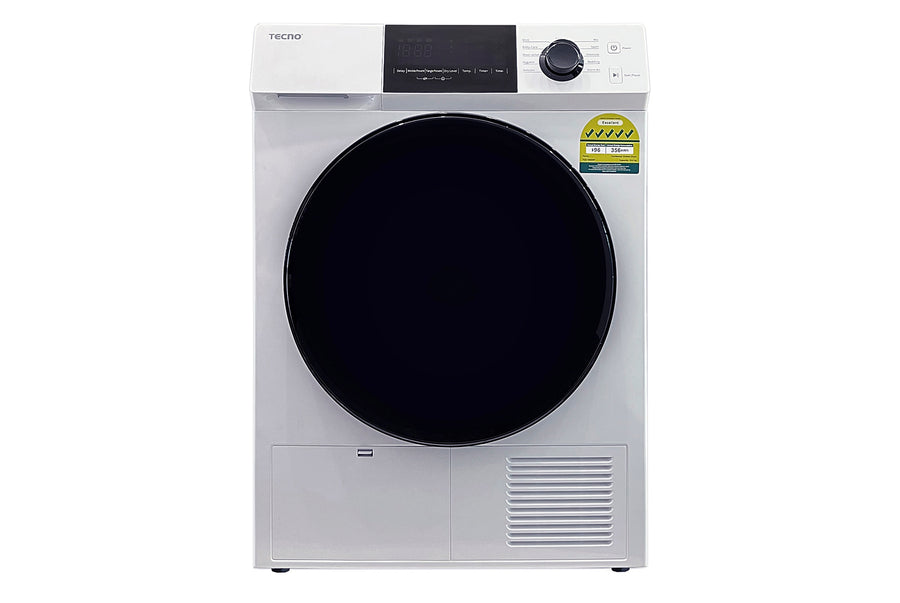 Heat Pump Dryer — White — 10.0 kg, Energy Efficiency Class: 5 ticks